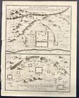 GREAT WALL OF CHINA 1763 JACQUES NICOLAS BELLIN ANTIQUE COPPER ENGRAVED MAP
