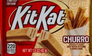 Kit Kat Churro Bars Crisp Wafers, 1.5 Ounce Full-Size Bars