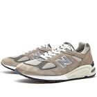 New Balance 990V2 Made In USA Grey White M990GY2 Men Size 13