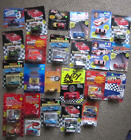 Lot 25 cars misc  1/64 cars Nascar Indy Unopened Matchbox Racing Champions