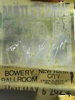 Motley Crue Signed 1981 Bowery Ballroom NYC 5/6/24 Secret Show 1/5 GOLD variant