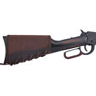 Anti-slip Leather & Canvas Rife Shotgun Buttstock Gun Stock Cover For Hunting