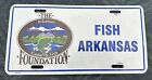 New ListingVintage Arkansas Game & Fish Foundation FISH AR  Front Car License Plate