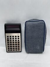 VTG 1970’s Texas Instruments TI-30 Calculator w/Case Red Display FOR PARTS ONLY