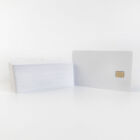 100pcs Blank Inkjet Printable PVC Card with SLE4442 Chip Smart Contact IC Card
