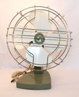 Superior Electric Oscillating Fan Model 1070 Avocado Green Tested Fan