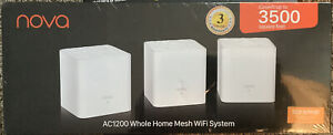 Nova Mesh Wifi System mw3up To 3500 Sq.ft. Whole Home Coverage Wifi Router