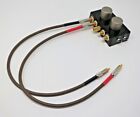 Belden 8402 Premium Interconnects .5M for Phono Step Up Transformers /Turntables