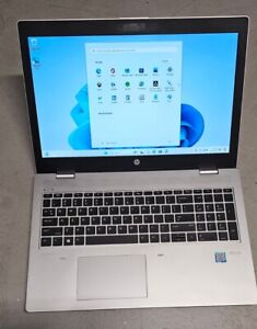 HP ProBook 650 G4 15.6” Core i7 8650U 1.9GHz 16GB RAM 512GB SSD Win 11 Pro Look