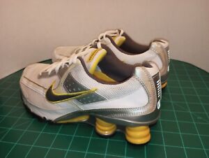 Nike Livestrong Shox Womens Size 8 Sneakers Yellow Gray colorway 2009 release