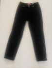 Levis Jeans Size 4 MIS M Womens 512 Classic Slim Tapered Stretch Black