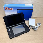 Nintendo 3DS XL Handheld System Blue / Black with Box & Charger / NO Stylus READ