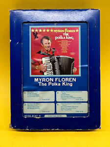 Myron Floren The Polka King 8-Track Tape Free Shipping