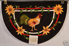 NOURISON ROOSTER WHOLE HOME ACCENT RUG KITCHEN RUG/MAT 20X30 SLICE 100% WASHABLE