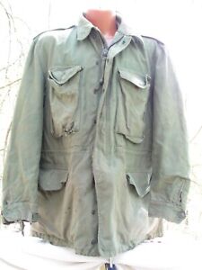 US ARMY, M51 US Field Coat Size Med/ Reg, dtd.61', 7th Army,PFC,shadows .Nice