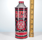 Marvel mystery oil tin can top cylindar lubrication, 16 oz. round cone top
