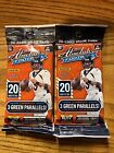 (2) 2022 Panini Absolute Football Cello Packs SEALED- 20 Cards - Kaboom??🔥🏈