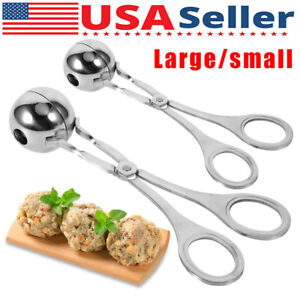 Meatball Maker Spoon Non Stick Thick Stainless Steel Meat Baller Kitchen Utensil