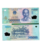 New 1,000,000 Vietnamese Dong 2x 500,000 One Million VND Uncirculated w/COA 2020