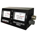 ASTATIC - PDC2 100 WATT SWR, RF POWER & FIELD STRENGTH METER