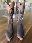 Men’s Lucchese Classics Handmade Eleph..t Chocolate Suede 10.5D