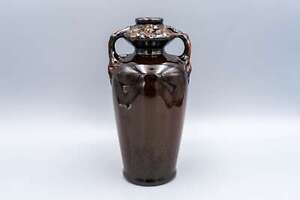 Weller Brown Floretta Bottle Vase (c. 1906)