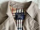 Burberrys Trench Coat Beige Made in England Nova Check Women Size Free Used