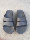 OOFOS OOahh Sport Slide Recovery Sandals Black Mens 8 Womens 11 Comfort