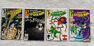 Amazing Spider-Man Marvel Comic Books - Lot of 4 - #294-#297