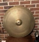Vintage Zildjian Hollow Block 1950s 25.5in Ride Cymbal W. Video