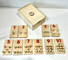 Wolves Woodworks Montessori Peg Board Toy Counting With Box Learning Game