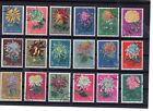 New ListingPRC China 1960-61 Flower Used Set (S44, Most Stamps Have Gum)