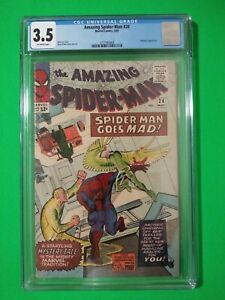 AMAZING SPIDER-MAN # 24 MAY 1965 Mysterio CGC Grade 3.5 Marvel Comics