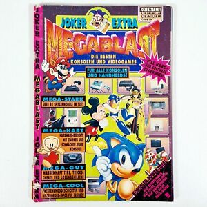 Joker Verlag Megablast #1 Nintendo Sega Mega CD Nes neo geo PC Engine Lynx Atari