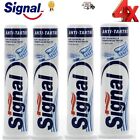 Signal Anti-Tartre Toothpaste Pump Tube 4 x 100ml Packs (400ml)