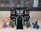 Vtg LEGO Castle: Lego 6085 Black Monarch's Castle Complete Set w/ 12 Minifigures