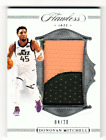 Donovan Mitchell 2019-20 Panini Flawless 2 Color Patch sp 4/20