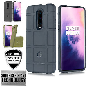For OnePlus 7 PRO Heavy Duty Impact Resistant Military Armor Flex Case + Screen