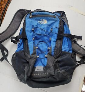 The North Face Borealis Backpack Travel Adjustable Shoulder Straps Blue Fair