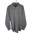 Nordstrom men's shop traditional fit smart care wrinkle free button down Sz 36