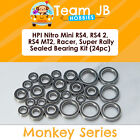 HPI Nitro Mini RS4, RS4 2, RS4 MT2, Racer, Super Rally - 24 Pcs Bearings Kit