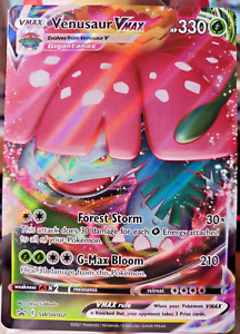 Venusaur VMAX - SWSH102 Black Star Promo Card (Pokemon) Full Art Ultra Rare