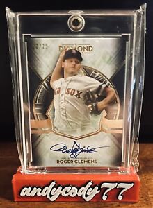 Roger Clemens 2021 Topps Diamond Icons Auto #22/25 🔥 Red Sox Uni!
