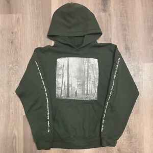 Taylor Swift Folklore Tour In the Trees Concert Hoodie Green Size Medium
