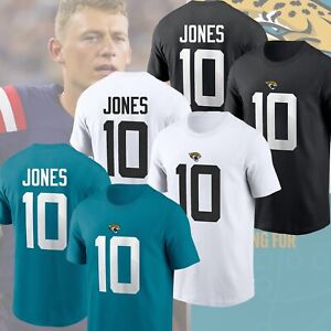 HOT SALE -  Mac Jones #10 Jacksonville Jaguars Name & Number T-Shirt For Fans