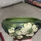 ROSEVILLE POTTERY DOGWOOD CONSOLE BOWL, 6” INCH DIAMETER