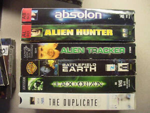New ListingLot of 35 Sci-Fi & Sci- Fi Horror VHS Movies  from early 2000s
