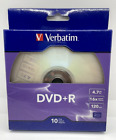 Verbatim DVD+R Blank Discs 4.7GB 16X Recordable Disc - 10 Pack