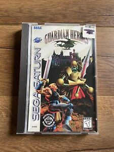 Guardian Heroes (Sega Saturn, USA) (1996) Treasure CIB w/ Reg Card Tested/Works