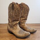 Ariat Mens Size 10.5D Heritage Western Cowboy Boots Brown Distressed Style 34729